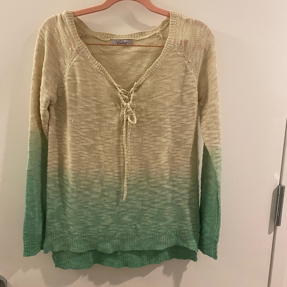 Violet Brand Woven Sweater